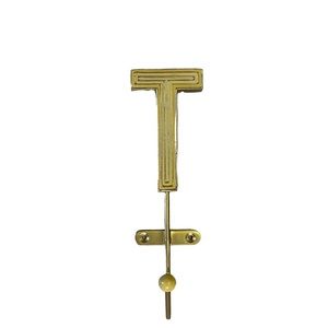 Ruth Monogram Hook letter T from Anthropologie